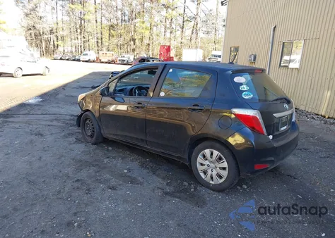 2012 Toyota Yaris Le from USA, damaged, VIN JTDKTUD37CD508751